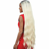 Mayde Beauty lace wigs Mayde Beauty: Synthetic Invisible Lace Part Wig - Saint