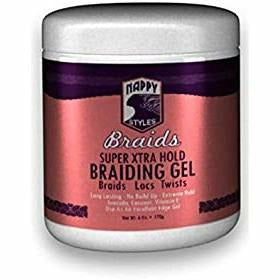 Nappy Styles: Super Hold Braiding Gel 6oz