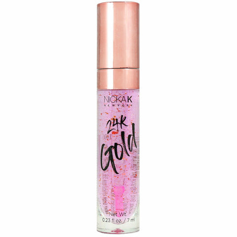 Nicka K Cosmetics Nicka K: 24K Gold Lip Gloss (Rose)