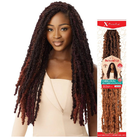 Outre Crochet Hair Outre: X-Pression Original Butterfly Locs 22"