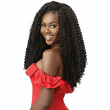 Outre Crochet Hair Outre X-Pression Twisted Up 2X Water Wave Fro Twist 22" Crochet Braids