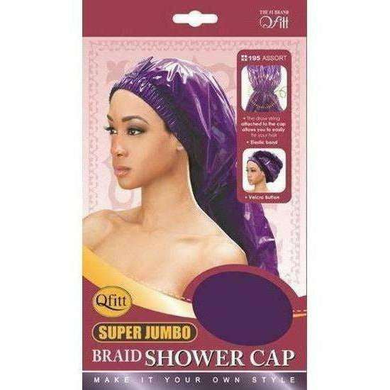 Qfitt Hair Accessories Qfitt: Super Jumbo Braid Shower Cap