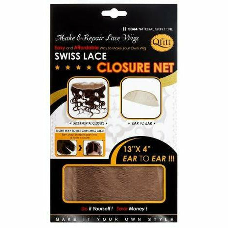 Qfitt Hair Accessories Qfitt: Swiss Lace Closure Net