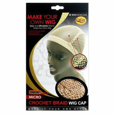 Qfitt Salon Tools Qfitt: Micro Crochet Braid Wig Cap