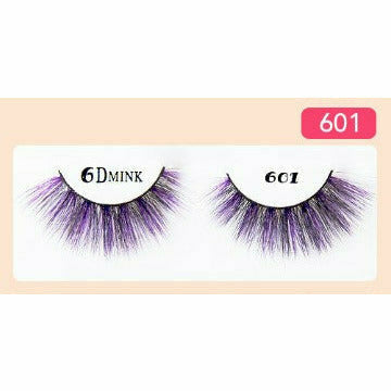 R&B Collection eyelashes #601 R&B Collection: 6D Color Faux Mink Lashes