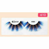 R&B Collection eyelashes #610 R&B Collection: 6D Color Faux Mink Lashes