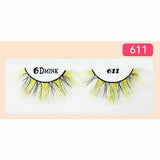 R&B Collection eyelashes #611 R&B Collection: 6D Color Faux Mink Lashes