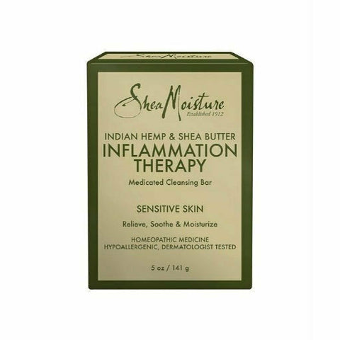 Shea Moisture Bath & Body Shea Moisture: Indian Hemp Inflammation Therapy Bar Soap 5oz