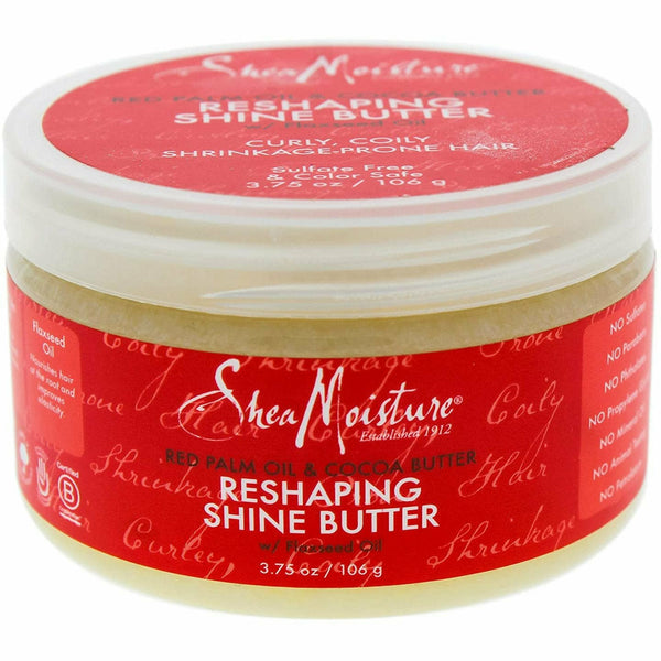 Shea Moisture: Red Palm Oil & Cocoa Butter Replenishing Shine Butter 3.75oz