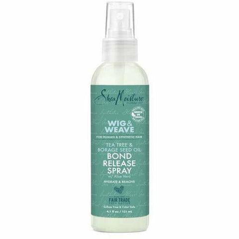 Shea Moisture Hair Care Shea Moisture: Wig & Weave Tea Tree & Borage Seed Oil Bond Release Spray w/ Aloe Vera