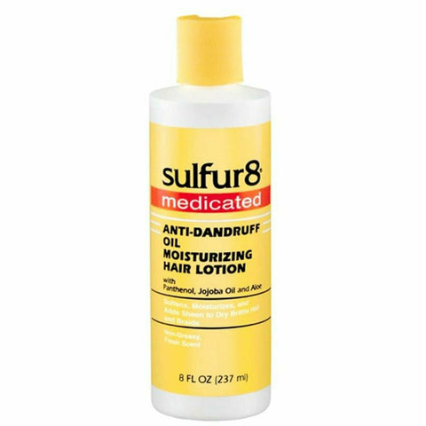 Sulfur8 Hair Care Sulfur8: Medicated Anti-Dandruff Oil Moisturizing Hair Lotion 8 oz