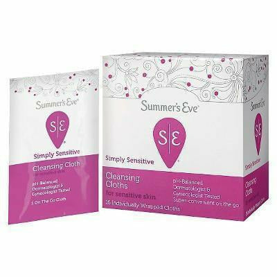 Summer's Eve Bath & Body Summer's Eve: Cleansing Cloths 16 count- Simply Sensitive