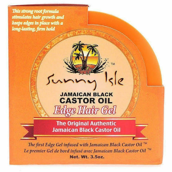 Sunny Isle Styling Product Sunny Isle Jamaican Black Castor Oil Edge Hair Gel 3.5oz