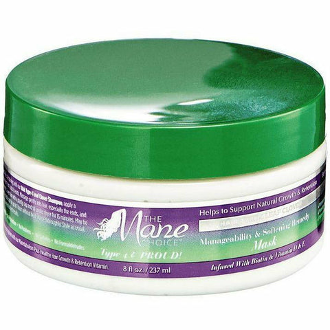 The Mane Choice Hair Care THE MANE CHOICE: Manageability & Softening Remedy Mask 8oz