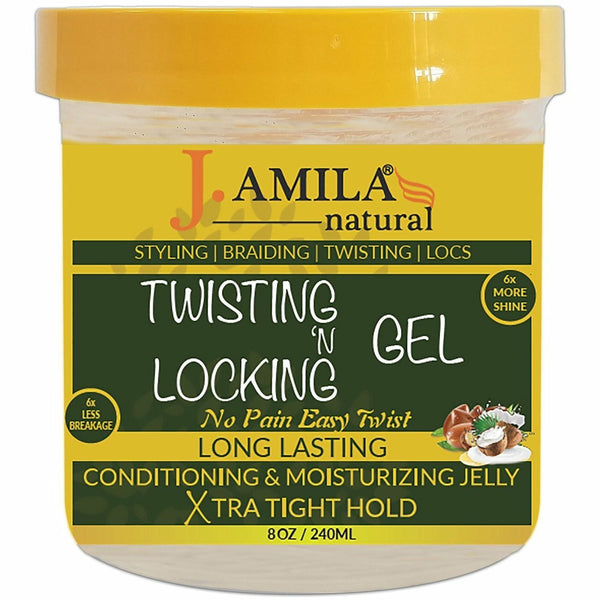 UB Brand Hair Care J. Amila Natural: Twisting 'N Locking Gel 8oz