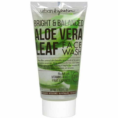 Urban Hydration Natural Skin Care Urban Hydration: Bright & Balanced Aloe Gel Face Wash 6oz