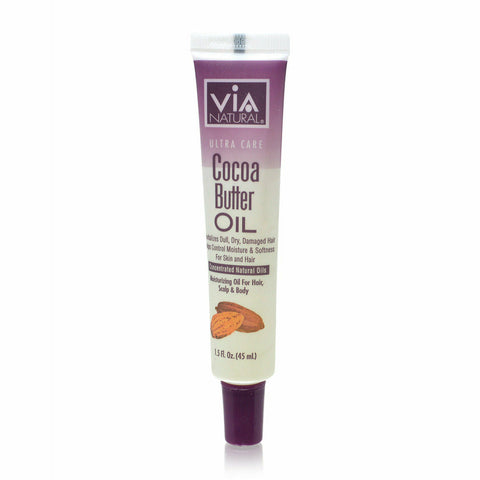VIA Natural Styling Product VIA Natural: Ultra Care Cocoa Butter Oil 1.5oz