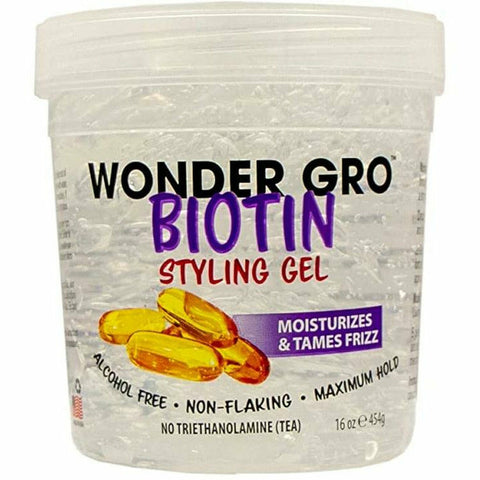 Wonder Gro Styling Product Wonder Gro: Biotin Styling Gel 16oz